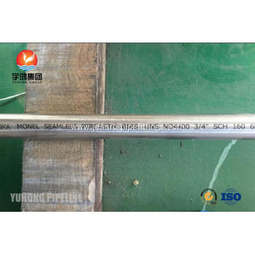 Monel 400 Seamless Pipe ASTM B165 UNS N04400 100% UT & ET & PT